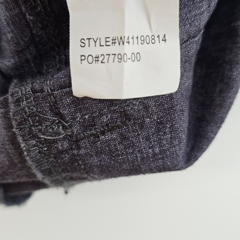prAna Mantra Jogger Pants Drawstring Elastic Waist Hemp Blend Gray Size M - Picture 8 of 8